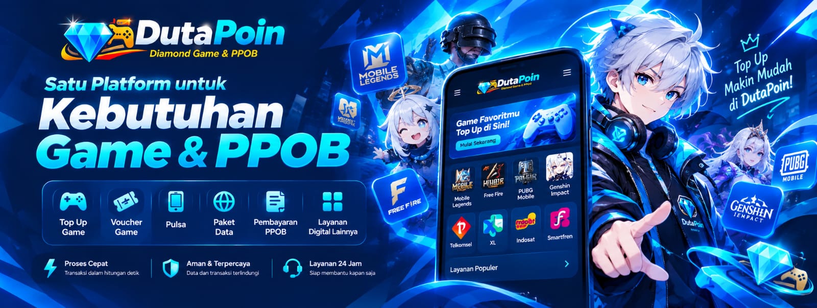 dutapoin.com — Top Up Game Murah & Terpercaya